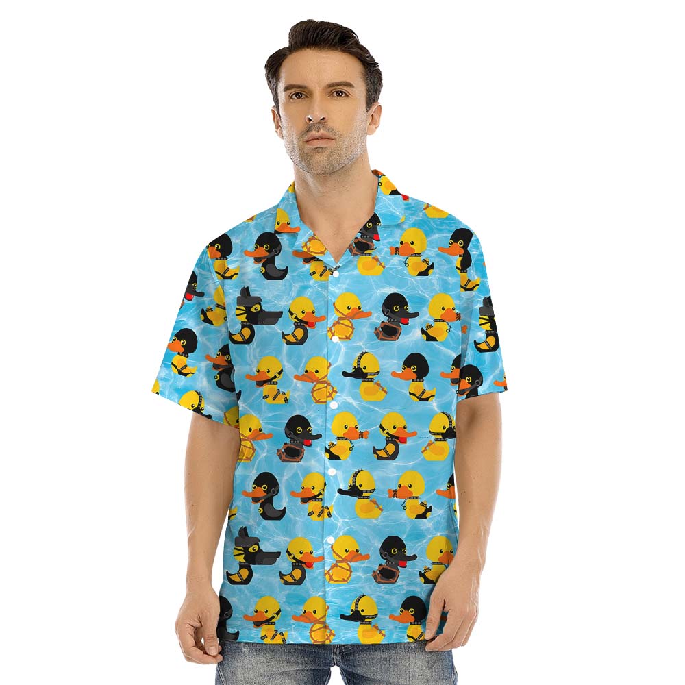 Unique Rubber Ducky Matching Family Hawaiian Shirts