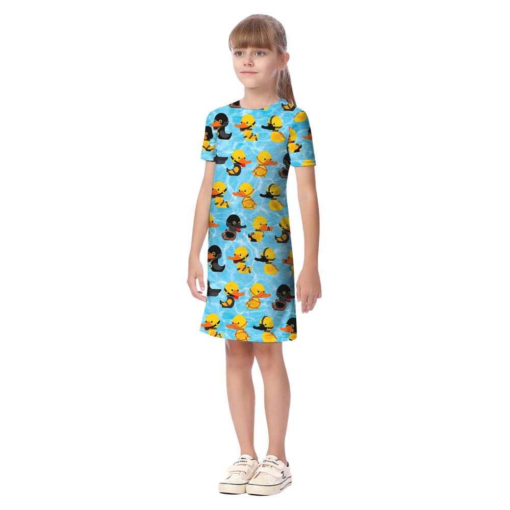 Unique Rubber Ducky Matching Family Hawaiian Shirts