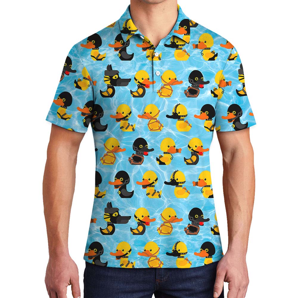 Rubber Ducky Men's Golf Polo Shirts - variant image 1