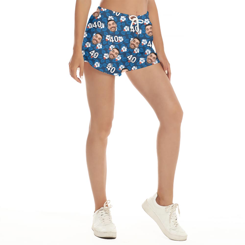 Customized Birthday Beach Shorts For Women - variant image 1