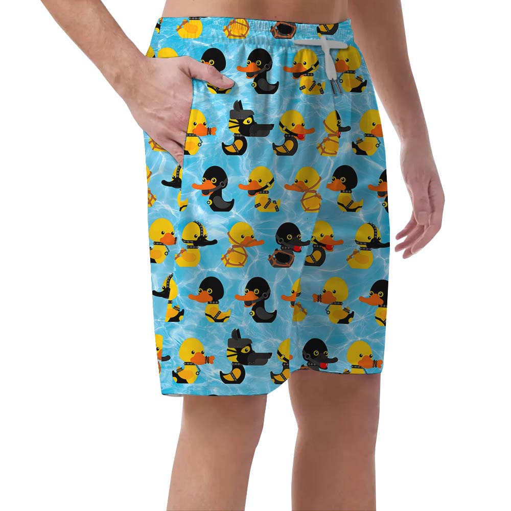 Funny Rubber Ducky Men's Hawaiian Shorts