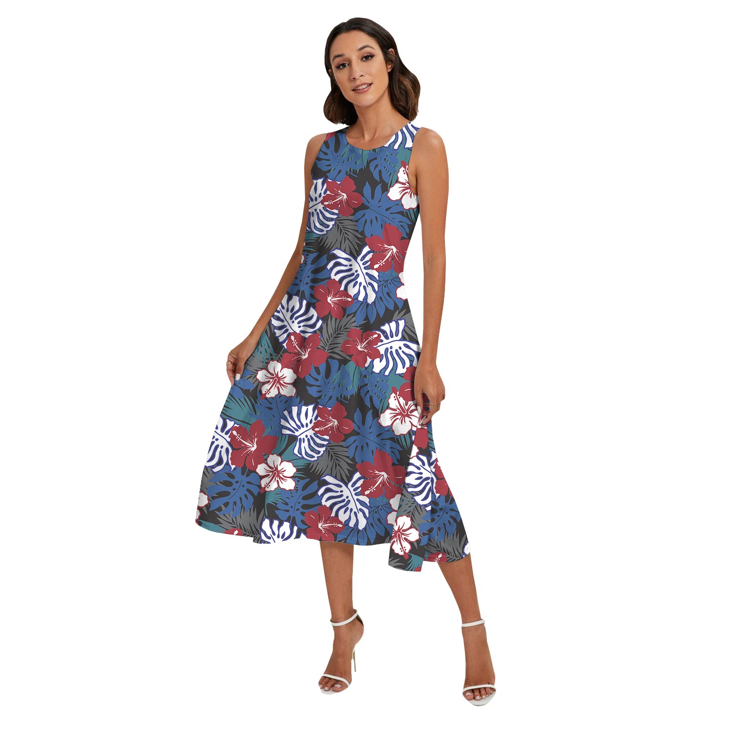Hibiscus Tropical Matching Outfits For Family