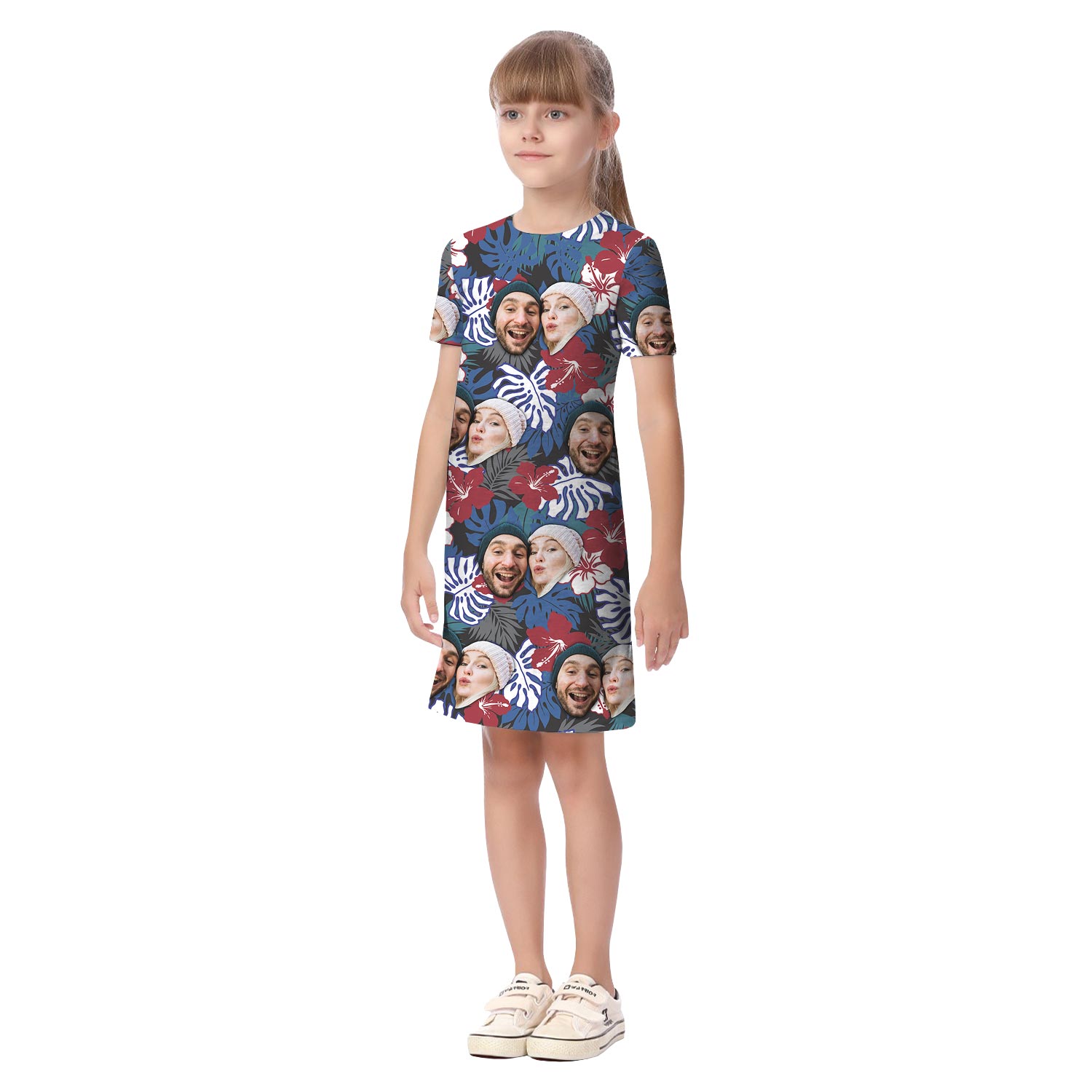 Personalized Matching Hawaiian Shirt Outfits With Couple Face