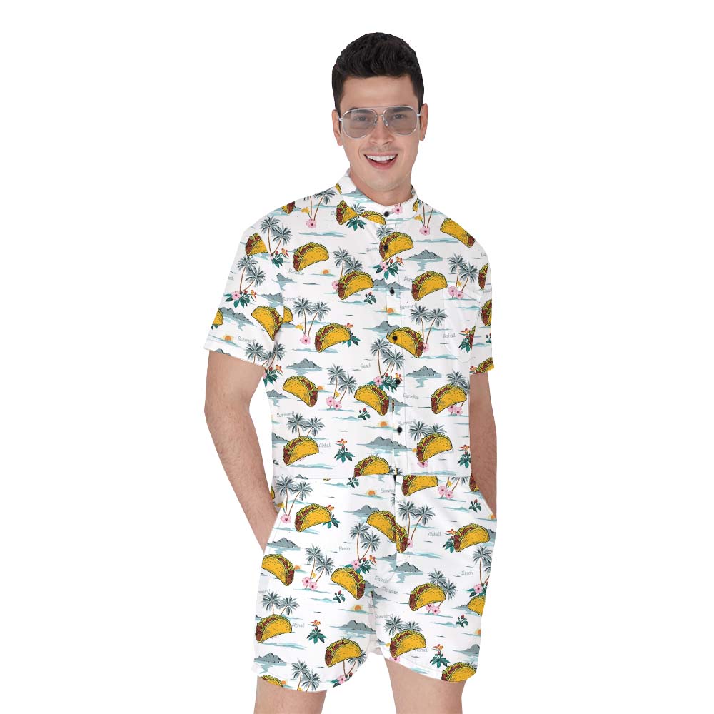 Taco Beach Themed Men's Romper - variant image 1