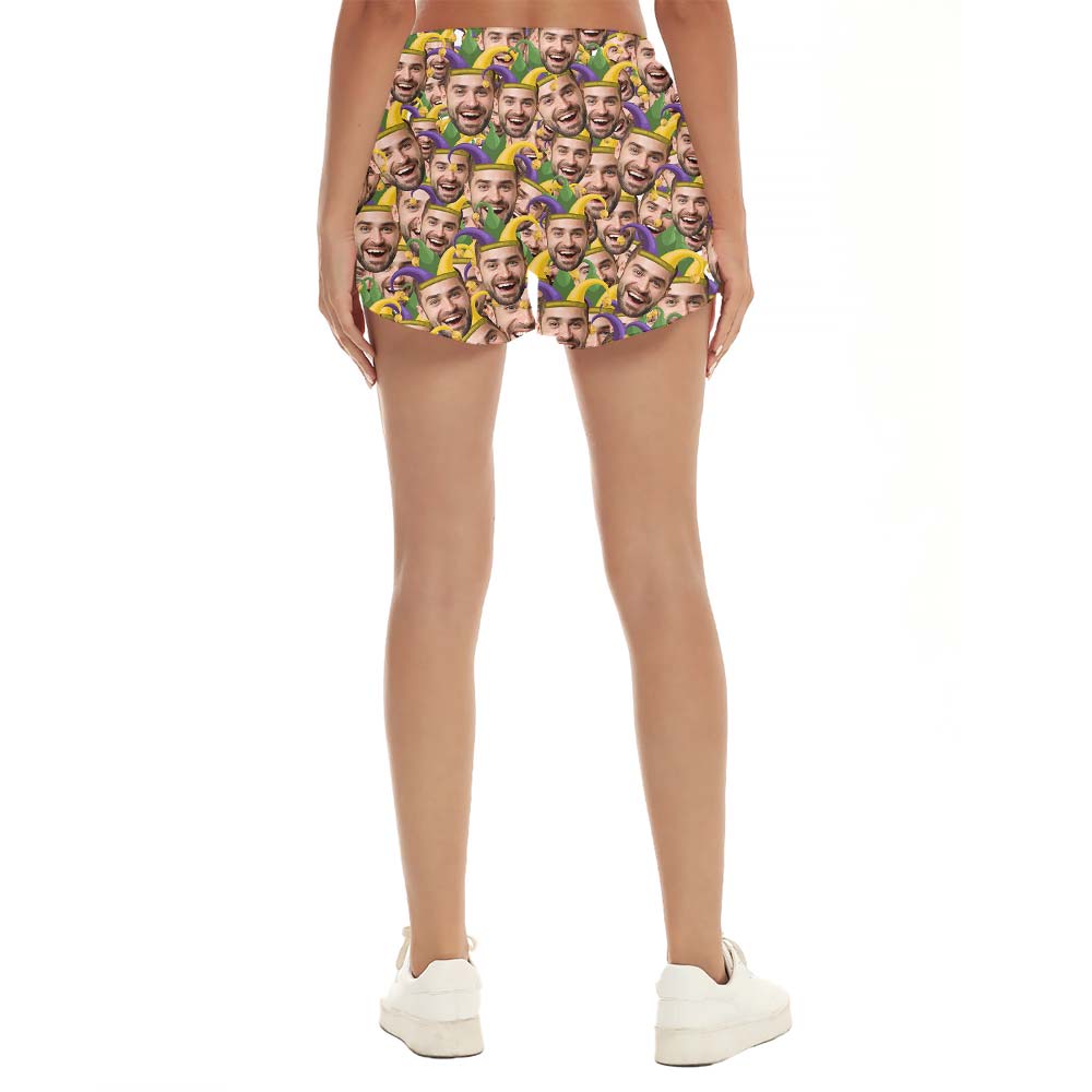 Custom Hawaiian Shorts Women For Carnival Celebration