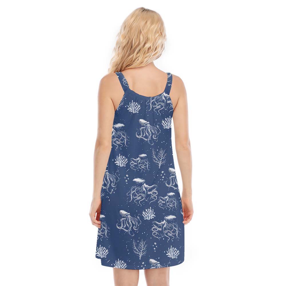 Octopus Women's Cami Hawaiian Dress