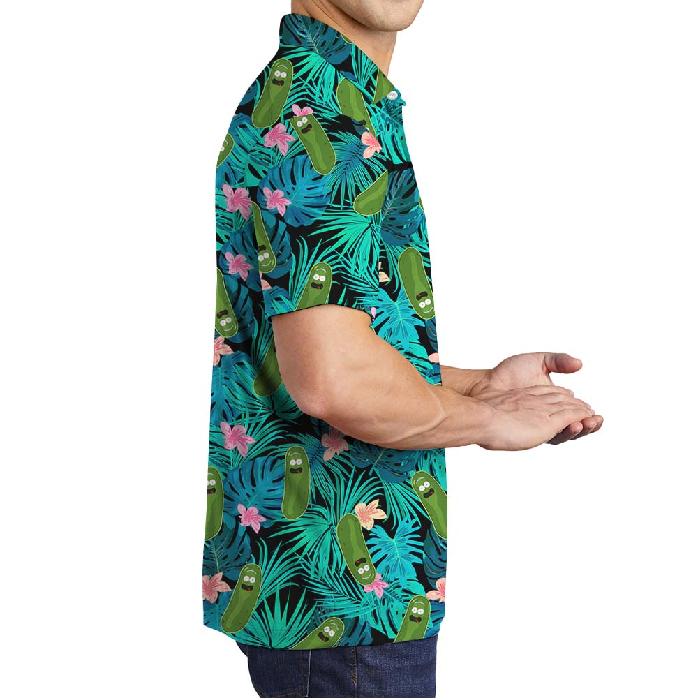 Pickle Tropical Men's Polo Shirt