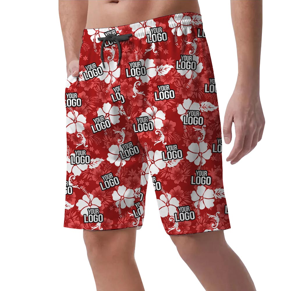Personalized Hawaiian Shorts With Your Logo