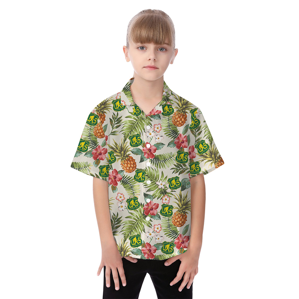 Funny Forest Service US Bigfoot Matching Family Hawaiian Outfits