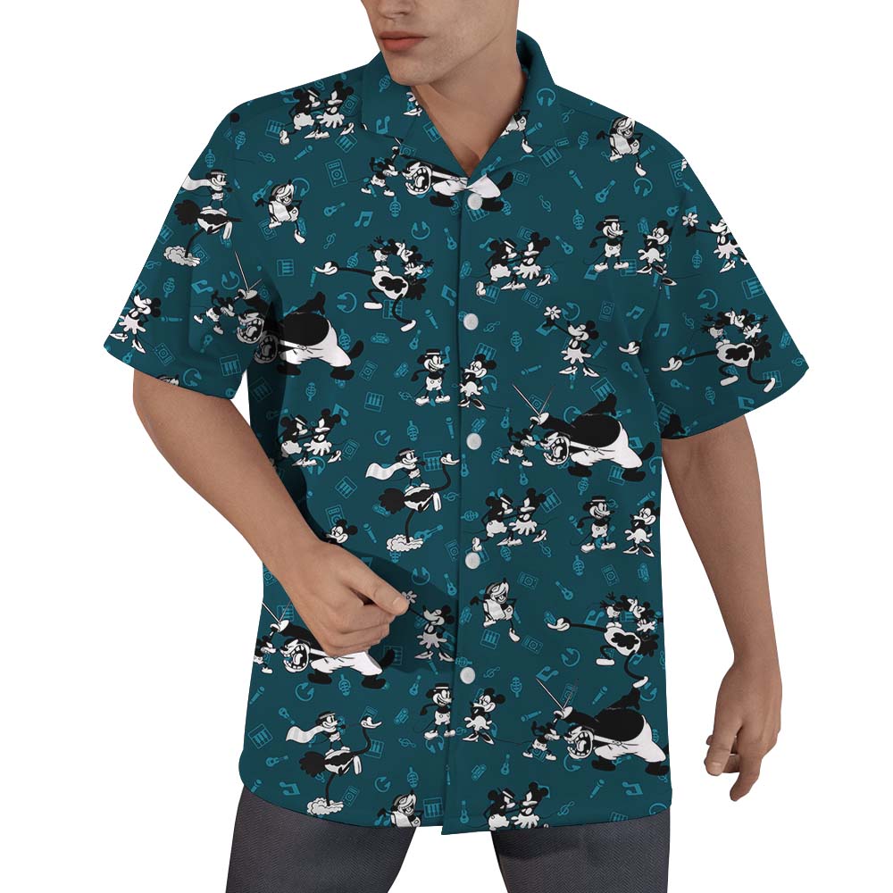 Original Mickey 1928 Music Hawaiian Shirts - variant image 1