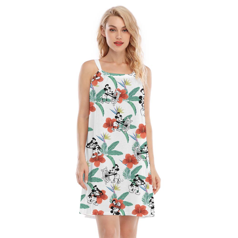 Vintage Mickey Mouse Steamboat Willie Cami Dress - variant image 1
