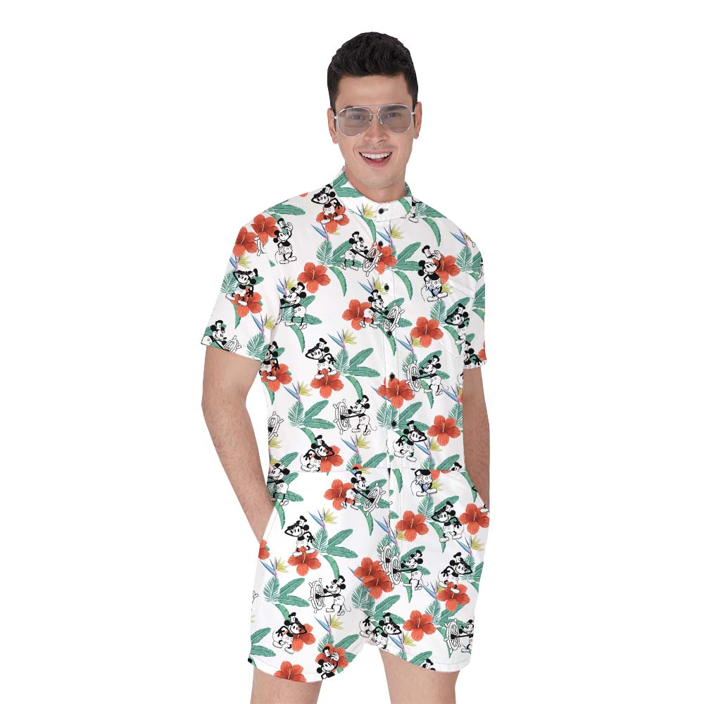 Mickey Mouse Hibiscus Romphim Steamboat Willie - variant image 1