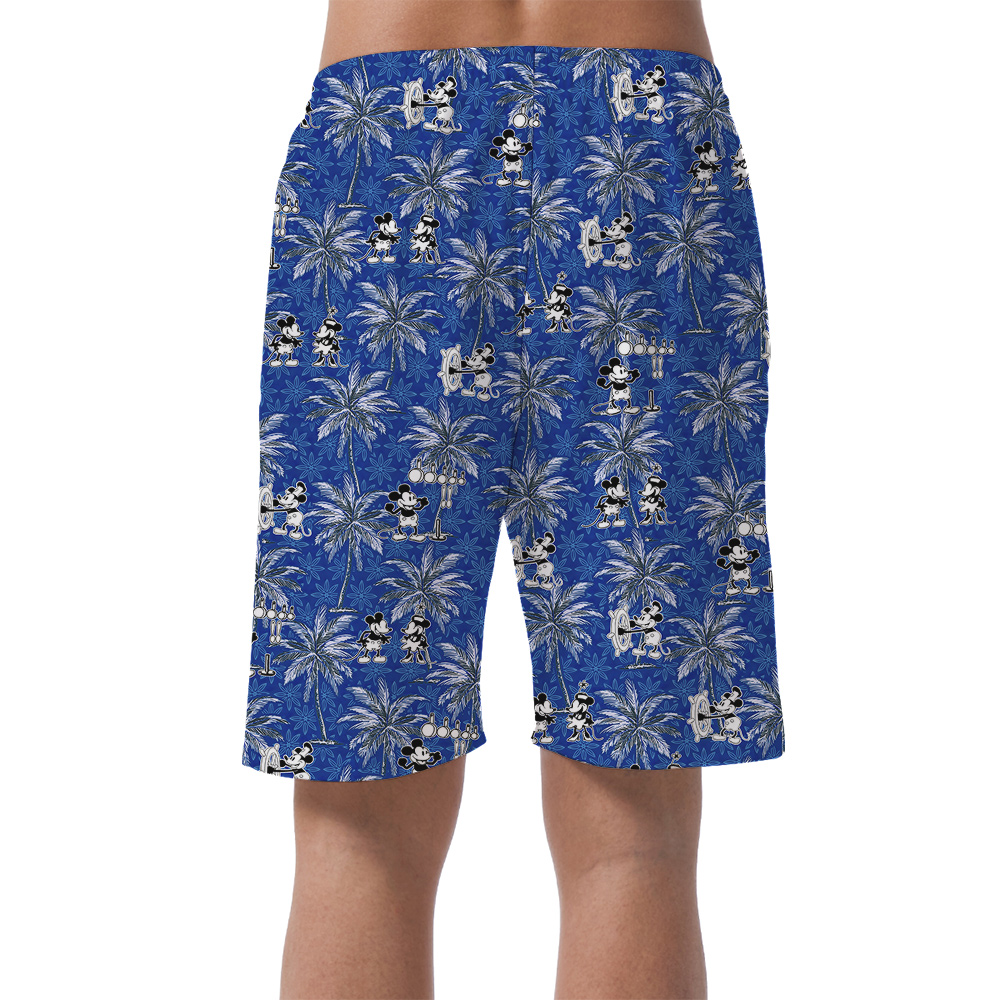 Mickey's Debut 1928 Hawaiian Short for Men
