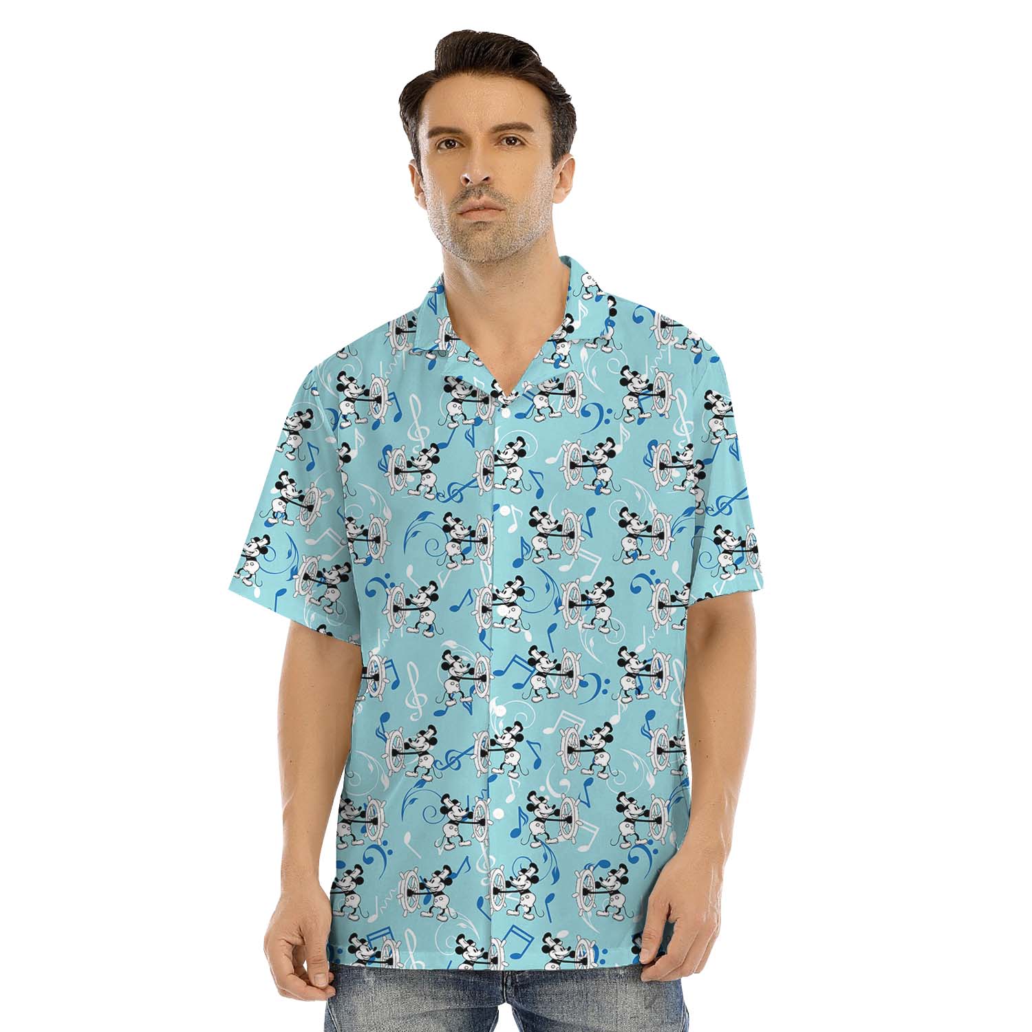 Vintage Mickey 1928 Matching Family Hawaiian Shirts