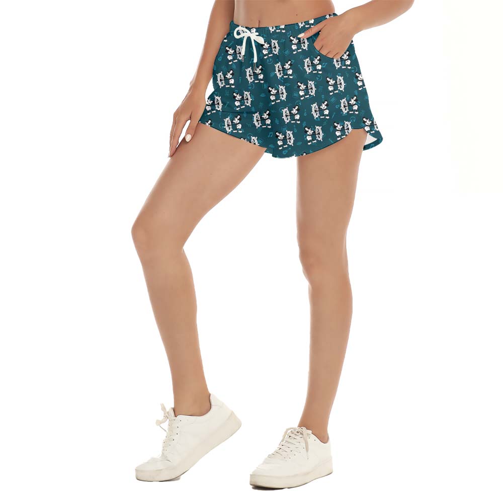 Mickey Mouse Steamboat Willie 1928 Women's Shorts