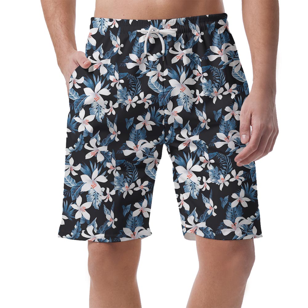 Flower Hawaiian Shorts Men For Aloha Spirit - variant image 1