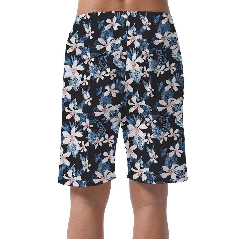 Flower Hawaiian Shorts Men For Aloha Spirit