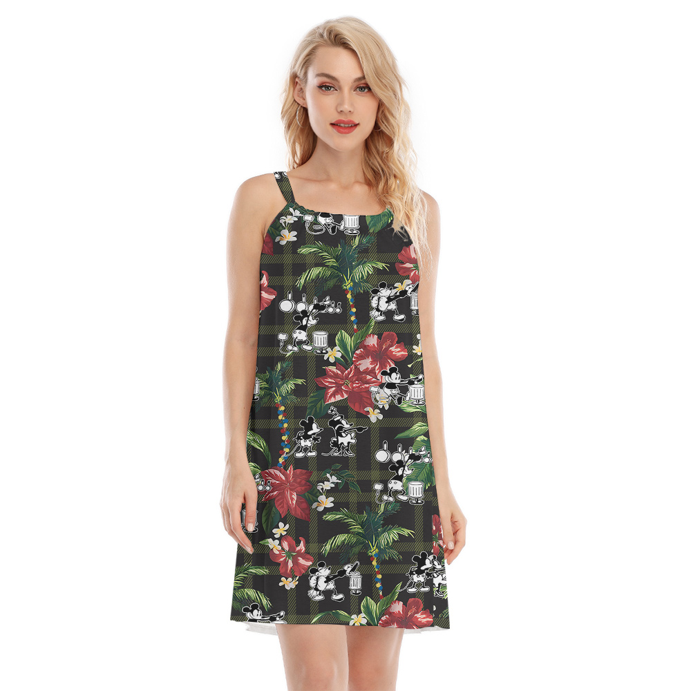 Chic Mickey Steamboat Willie 1928 Aloha Cami Dress - variant image 1