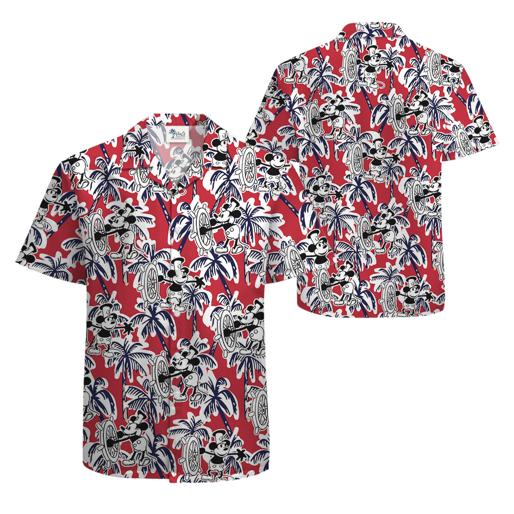 Oceanic Dreams Mickey's 1928 Steamboat Men Shirts