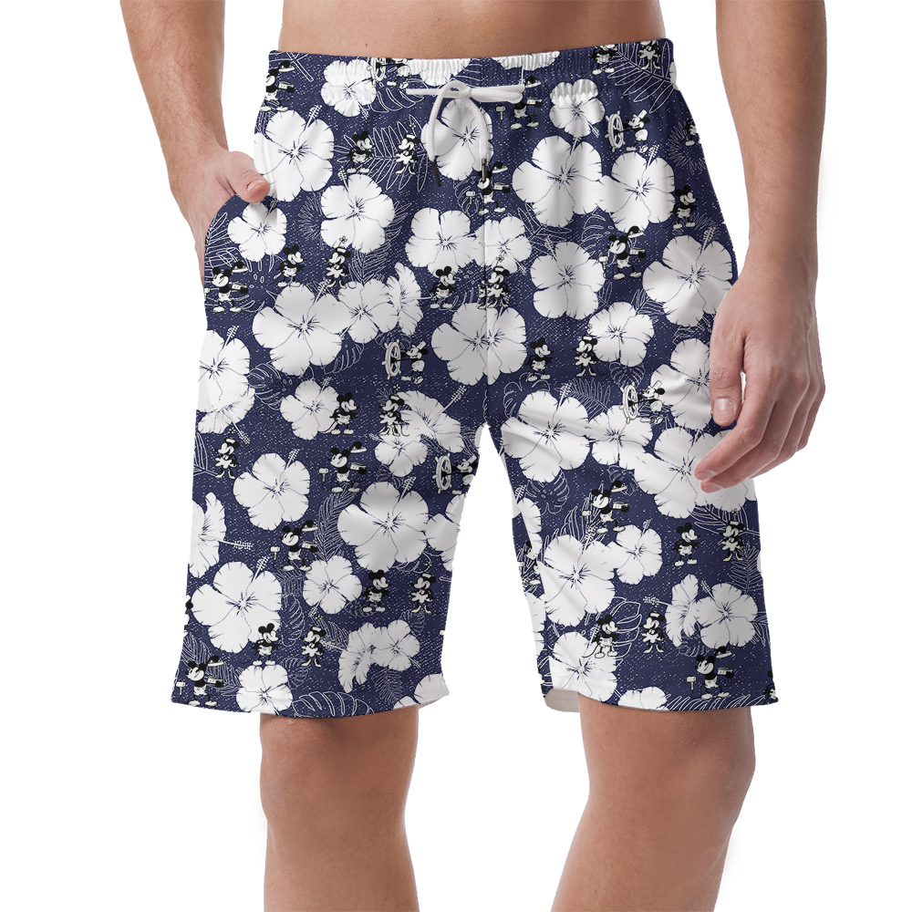 Mickey’s 1928 Steamboat Tropical Hawaiian Getaway Men’s Shorts - variant image 1