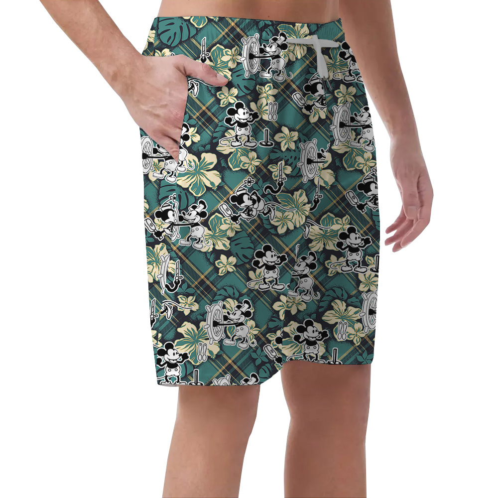 Mickey's Tiki Time 1928 Shorts For Men