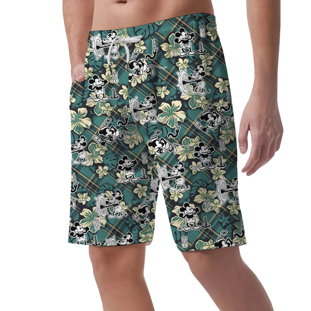 Mickey's Tiki Time 1928 Shorts For Men