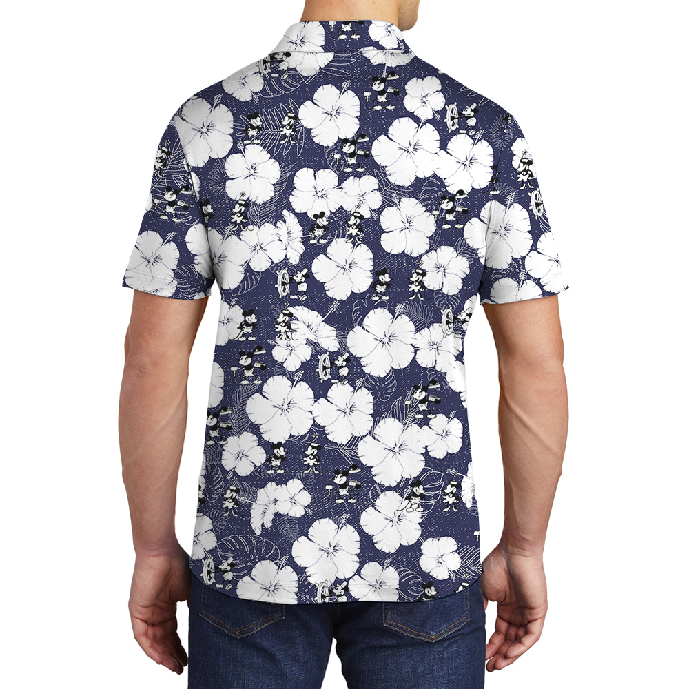 Steamboat Willie’s Hawaiian Tropics - 1928 Classic Mickey Men’s Polo