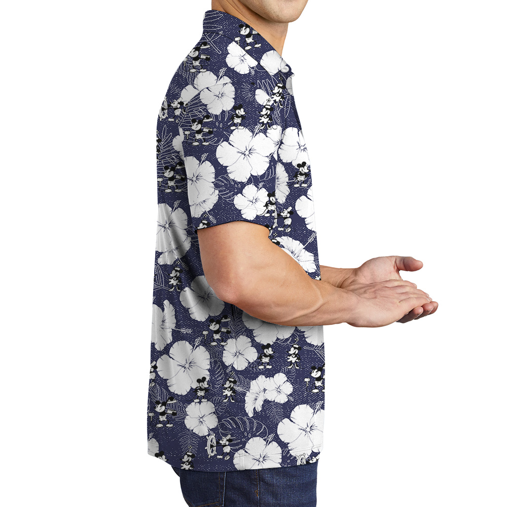 Steamboat Willie’s Hawaiian Tropics - 1928 Classic Mickey Men’s Polo