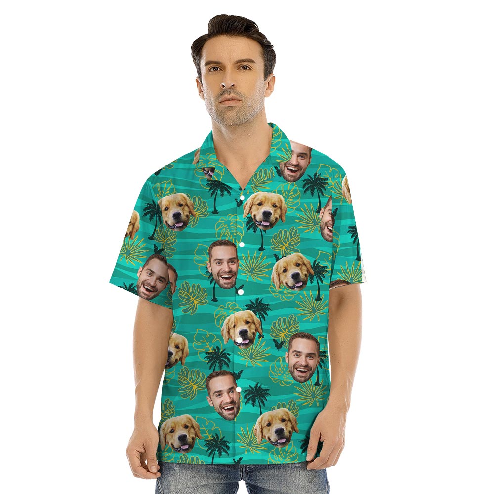 Matching Custom Matching Hawaiian Outfits With Multiple Faces