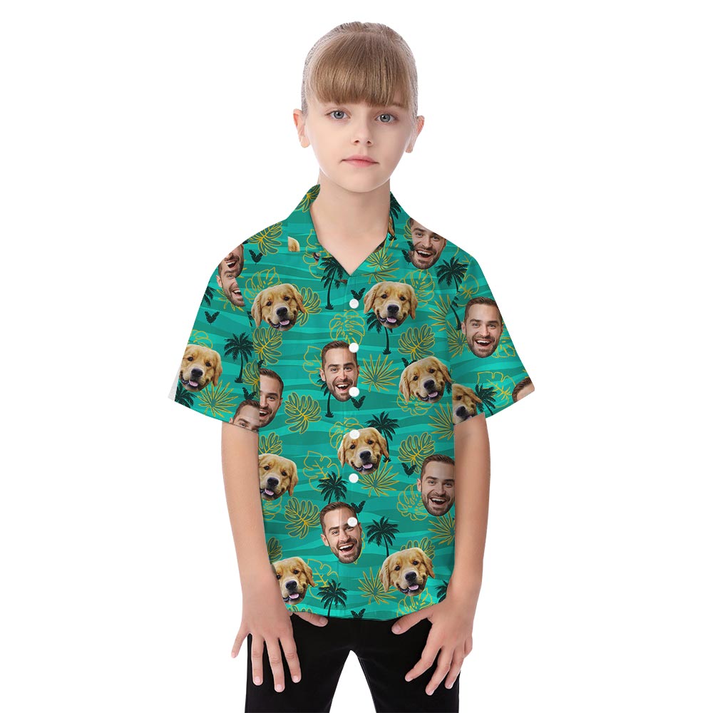 Matching Custom Matching Hawaiian Outfits With Multiple Faces