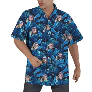 Cool 4th Of July Tropical Hawaiian Shirt For Men