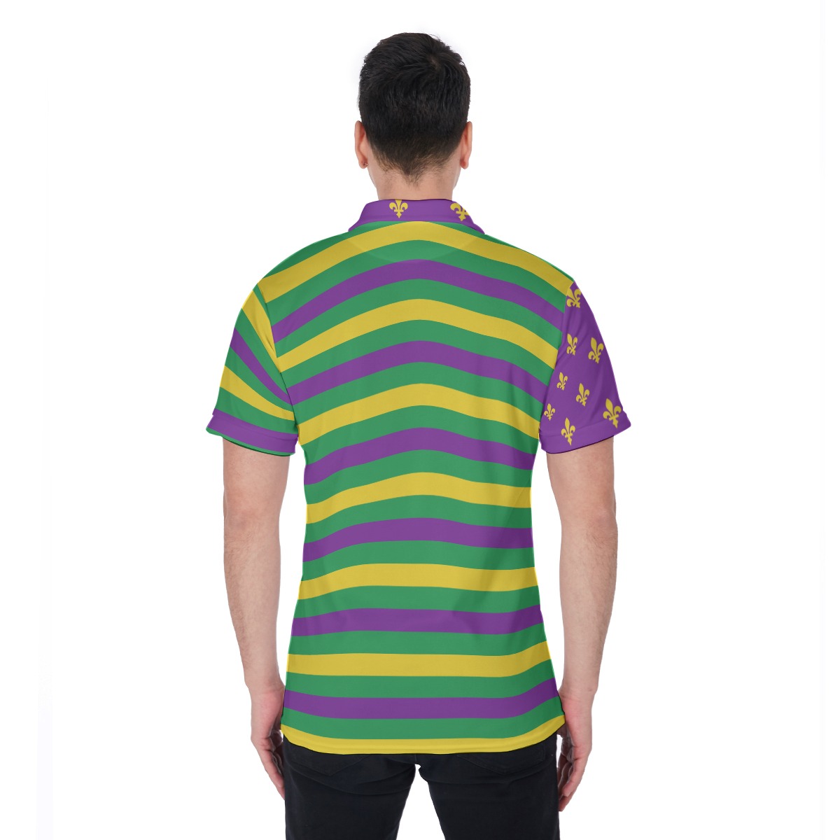 Mardi Gras Men's Polo Shirt