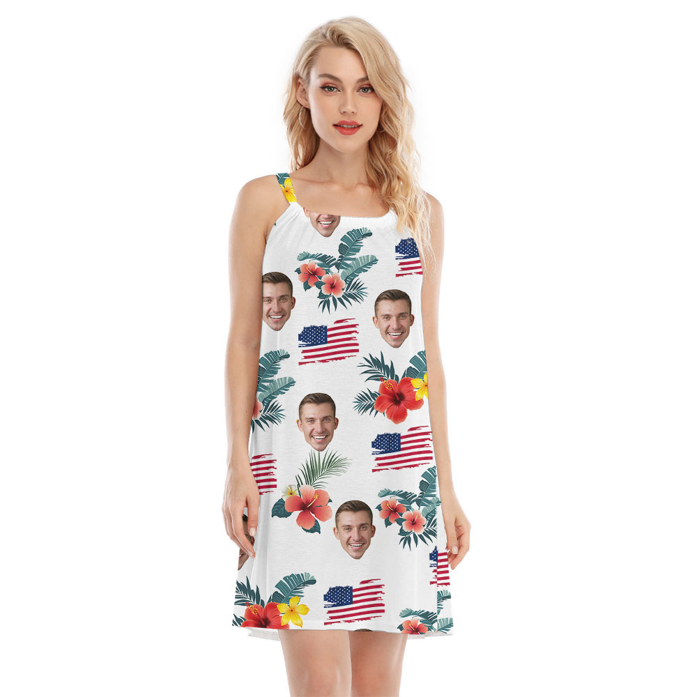 Custom Face Independent Day Matching Cami Dress - variant image 1