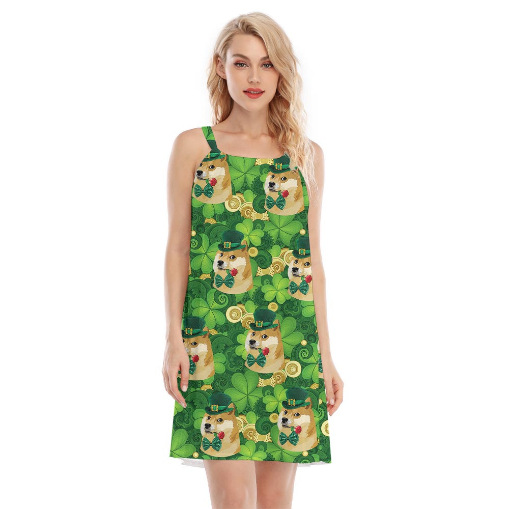 Hilarious Doge Meme Women's Lucky Charm Cami Dress - variant image 1