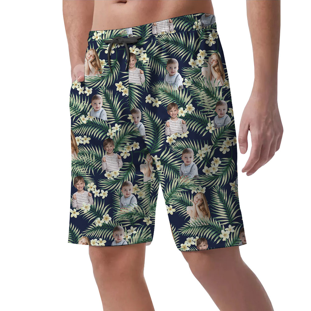 Custom Men's Polo Shorts With 4 to 5 Faces