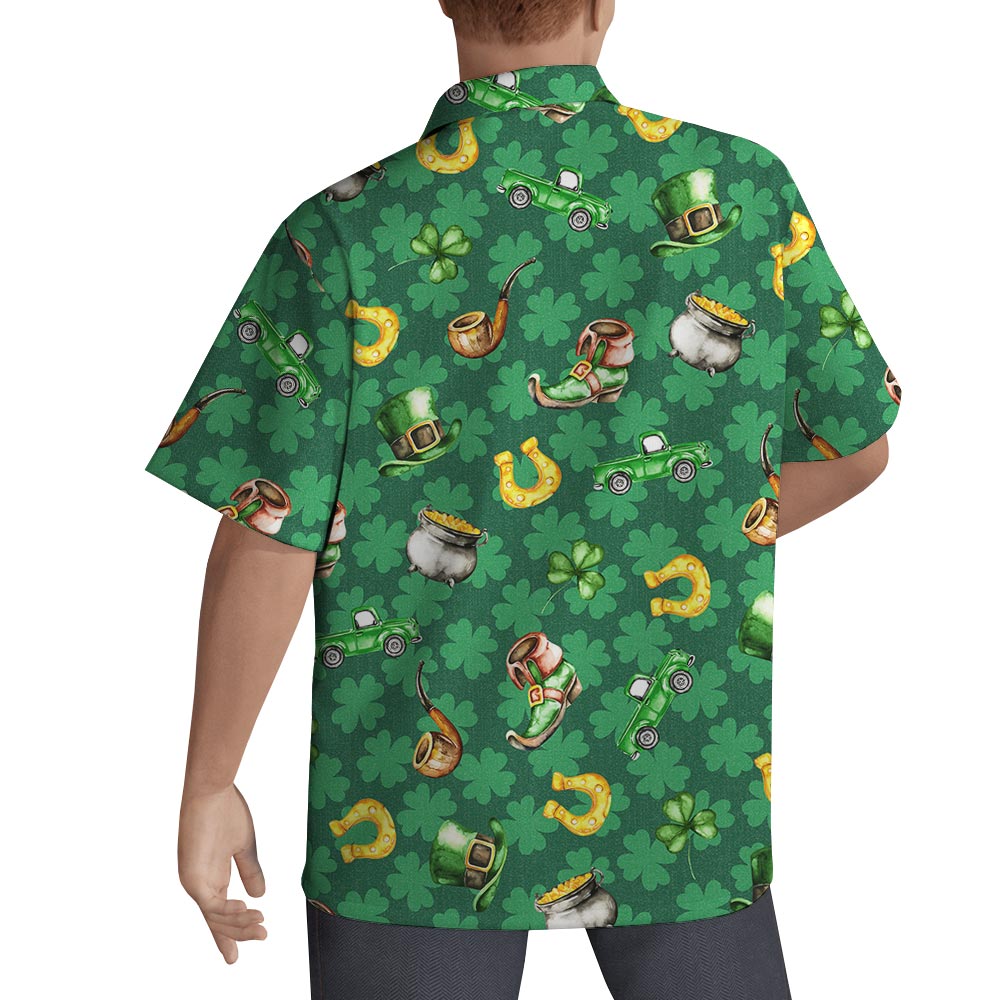 Irish Saint Patrick's Day Hawaiian Shirt For Men