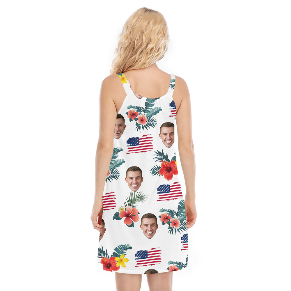 Custom Face Independent Day Matching Cami Dress