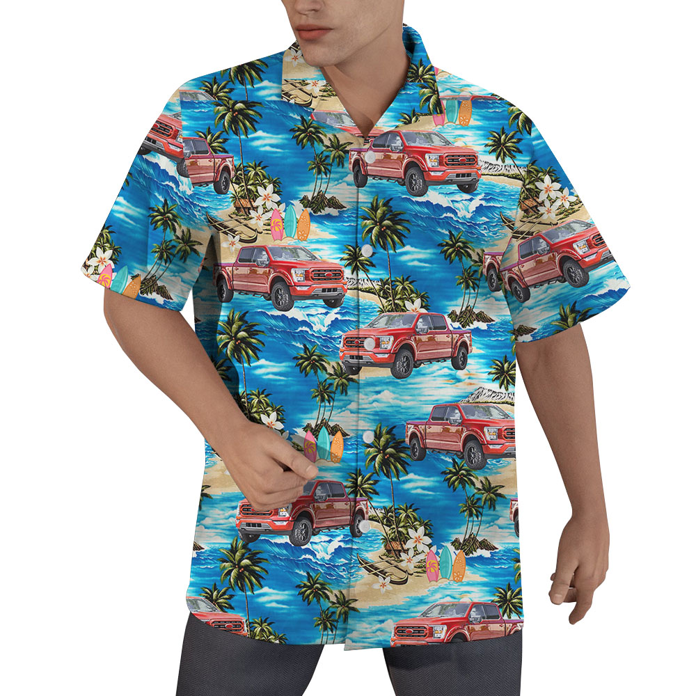 Custom Car Photo Hawaiian Shirt For Men - variant image 1