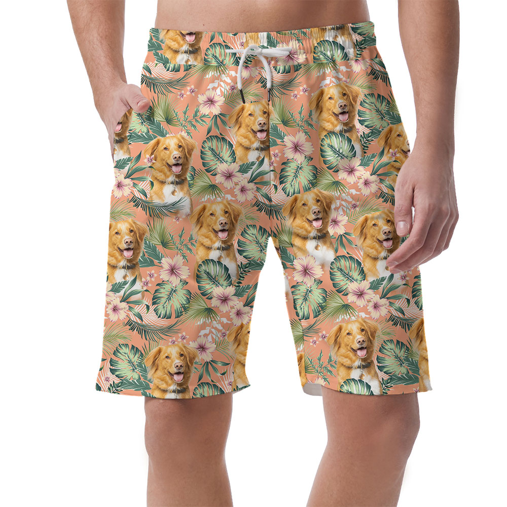 Custom Picture Men's Hawaiian Shorts - variant image 1