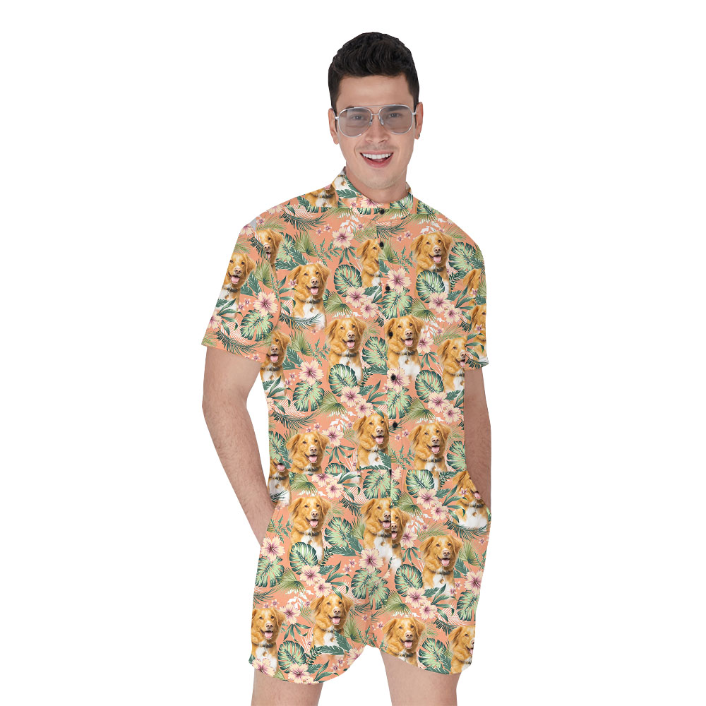 Custom Male Romper With Multiple Photos - variant image 1