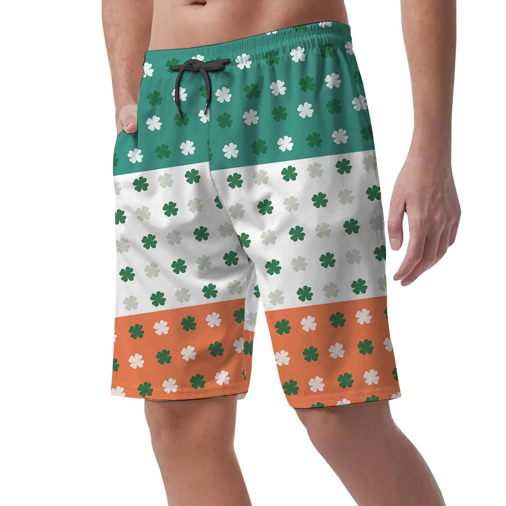 Lucky Charms St Patrick Day Men's Summer Shorts