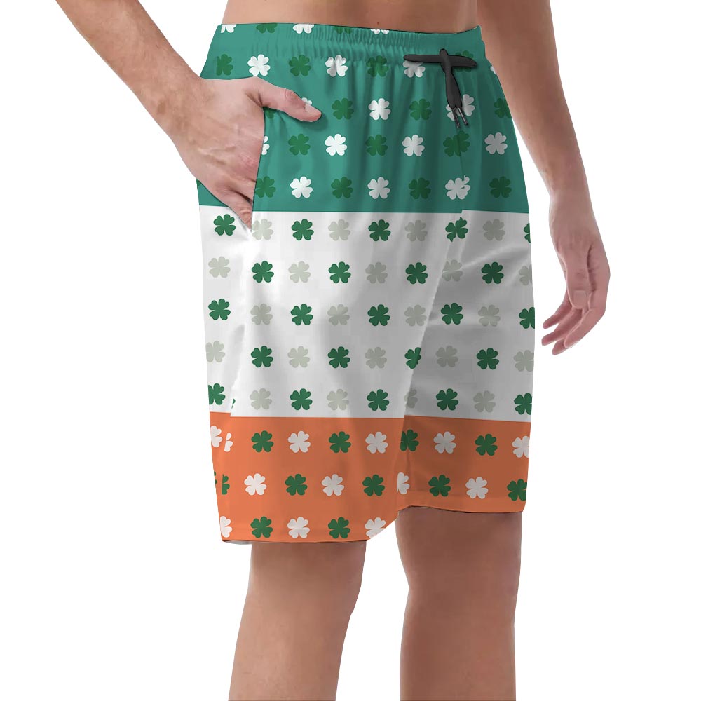 Lucky Charms St Patrick Day Men's Summer Shorts