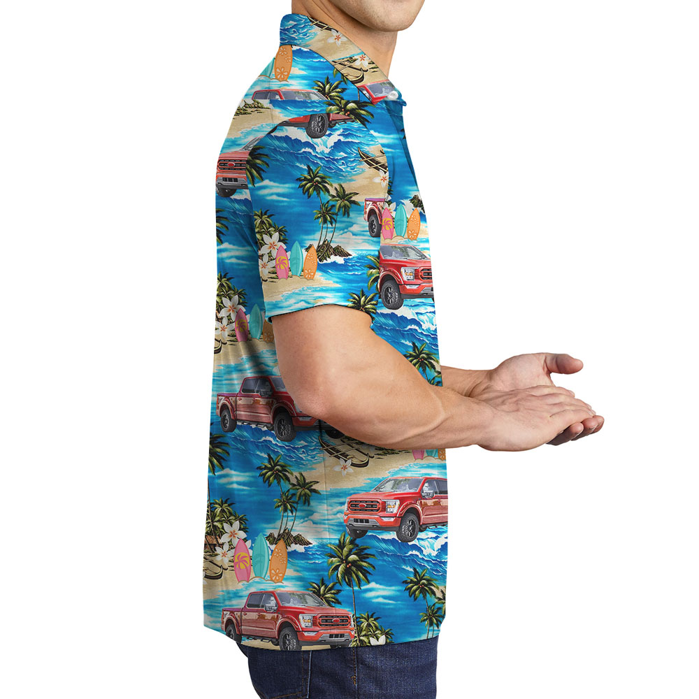 Cool Custom Car Picture Men's Polo Shirt