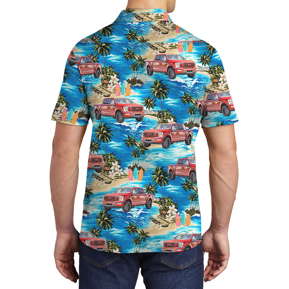 Cool Custom Car Picture Men's Polo Shirt