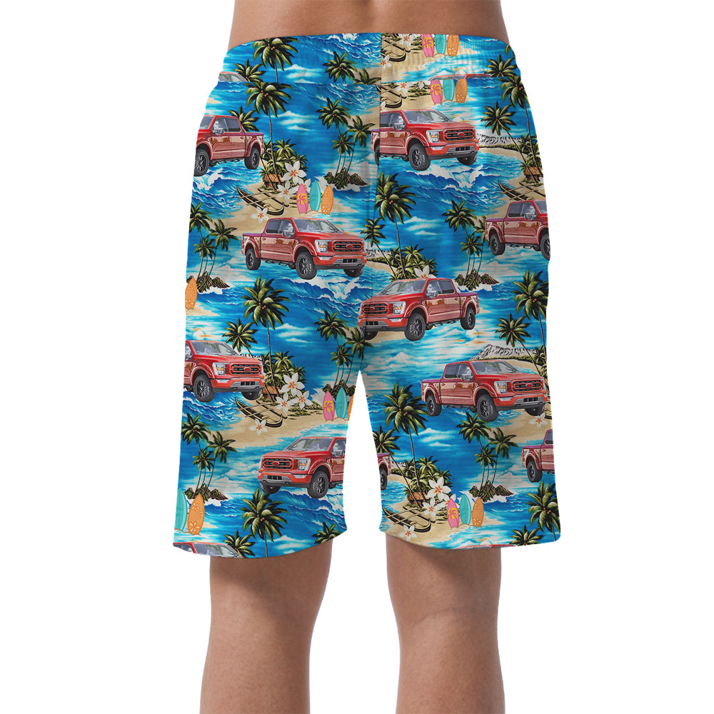 Custom Hawaiian Shorts With Car Photos