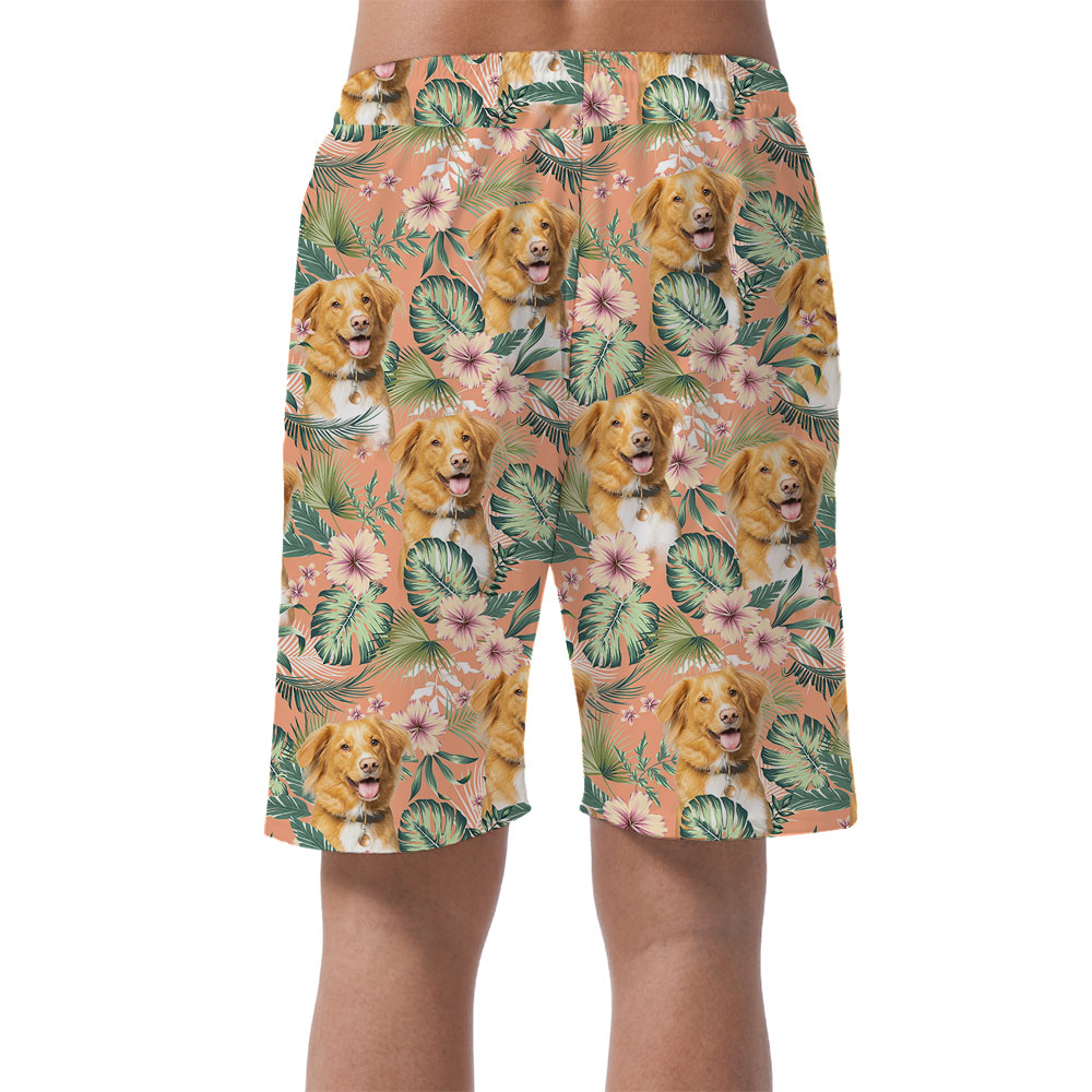 Custom Picture Men's Hawaiian Shorts