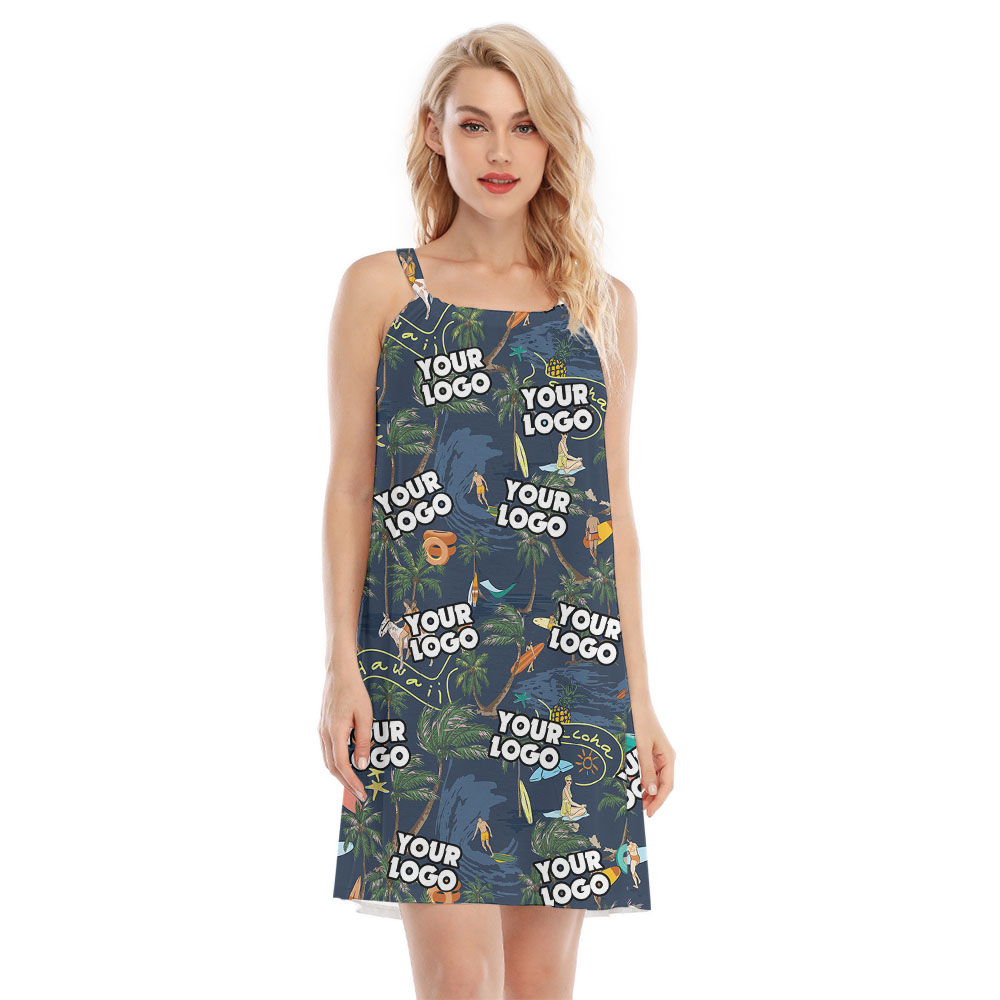 Custom Beach Themed Women's Cami Dress - variant image 1