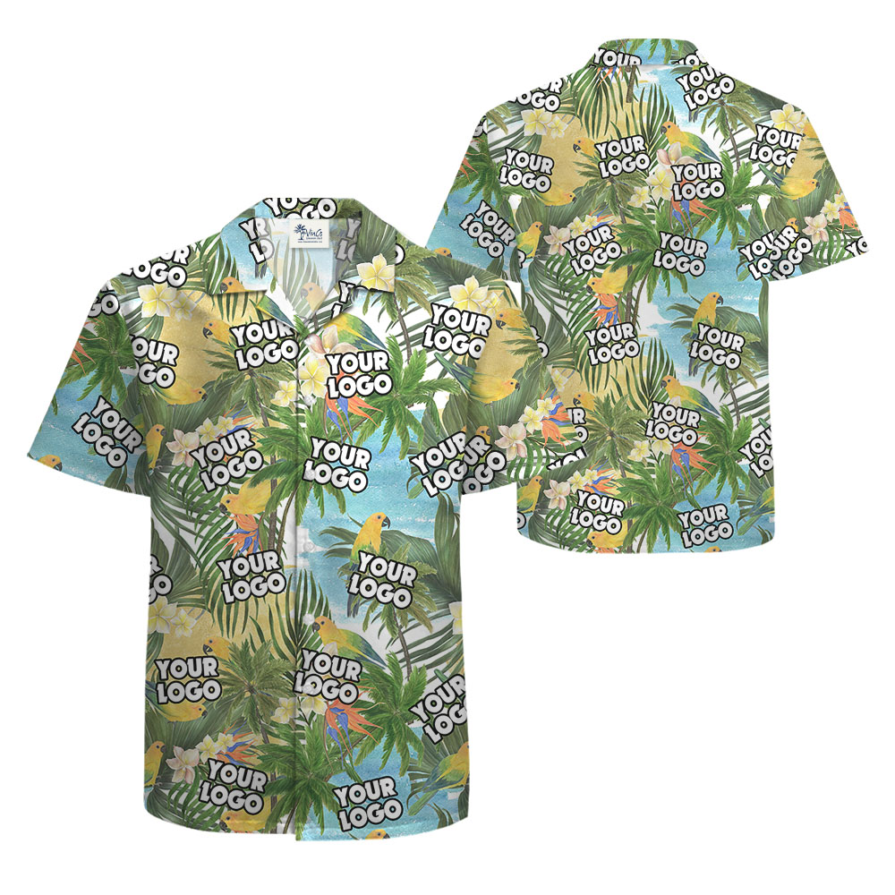 Custom Logo Uniform Hawaiian Shirts