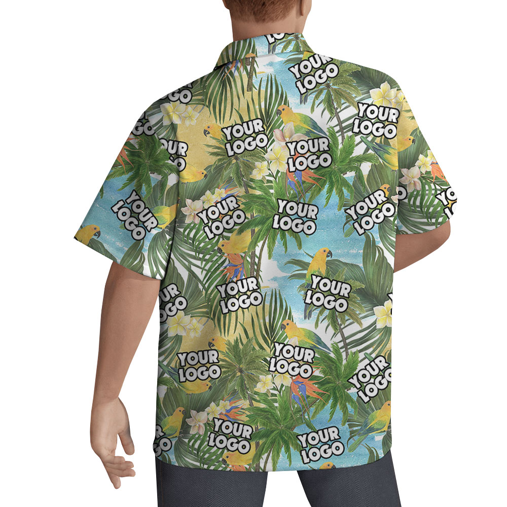 Custom Logo Uniform Hawaiian Shirts