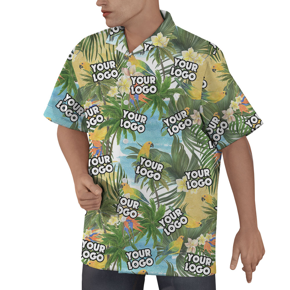 Custom Logo Uniform Hawaiian Shirts